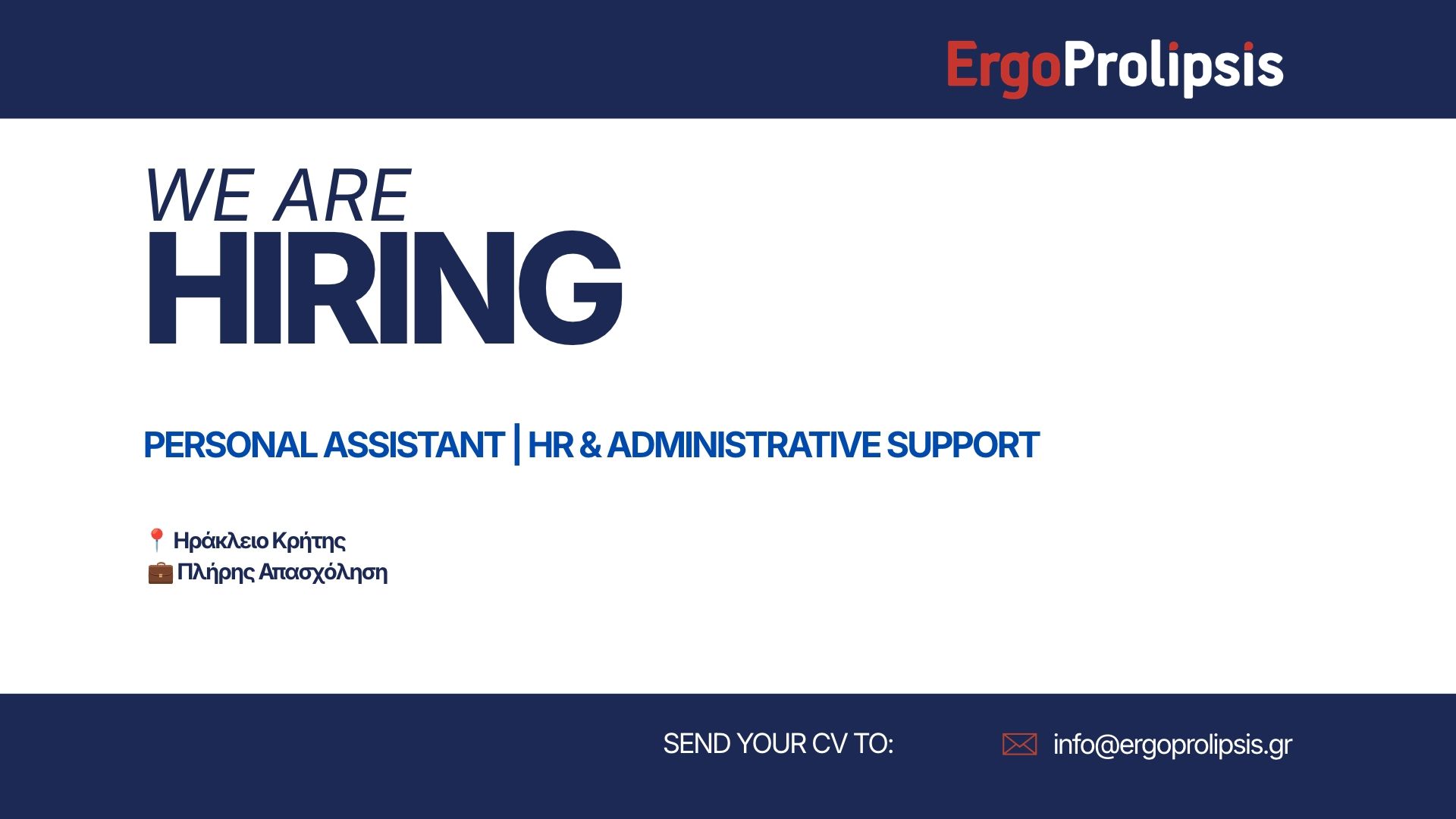 Personal Assistant | HR & Administrative Support